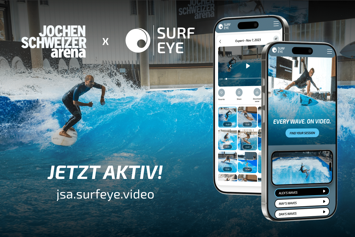 Jochen Schweizer Arena x Surfeye