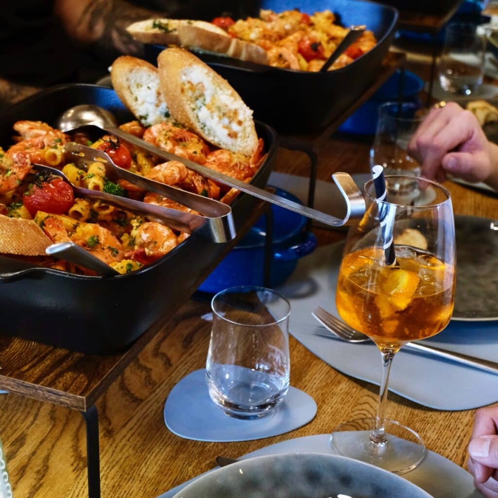 all you can eat scampi