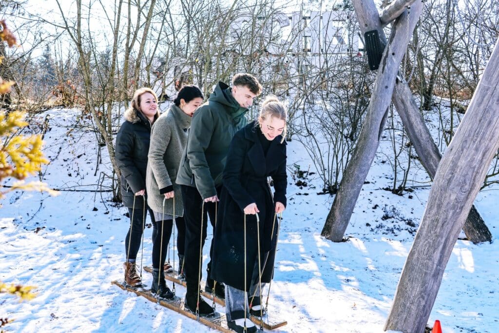 wintergames teambuilding jsa arena