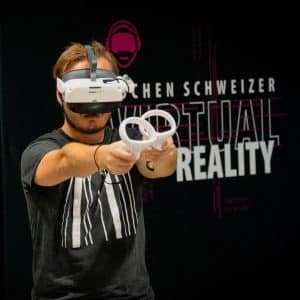 VR Arena in der Jochen Schweizer Arena